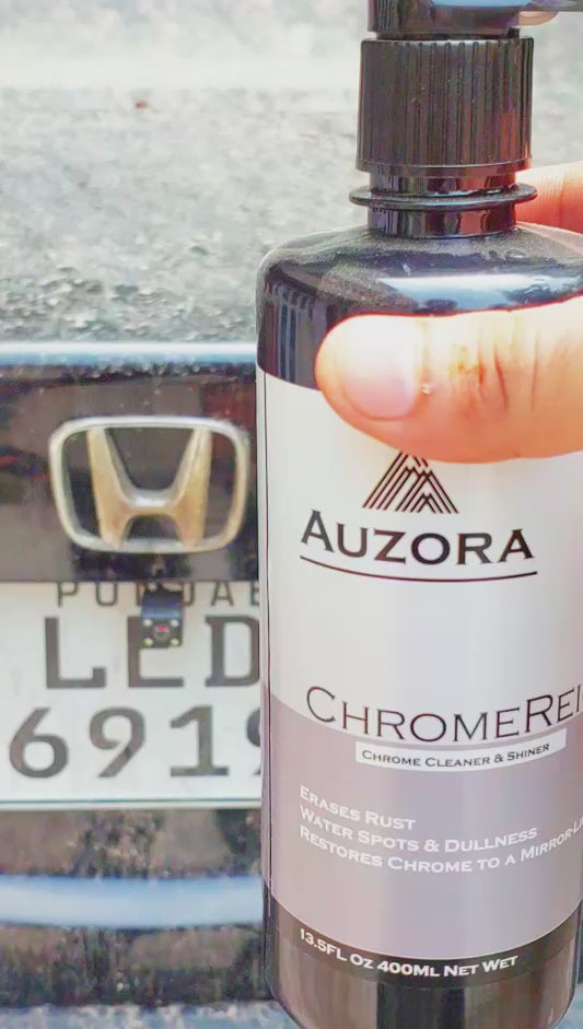 Auzora ChromeReign CL – Chrome Cleaner & Shiner (400ml)
