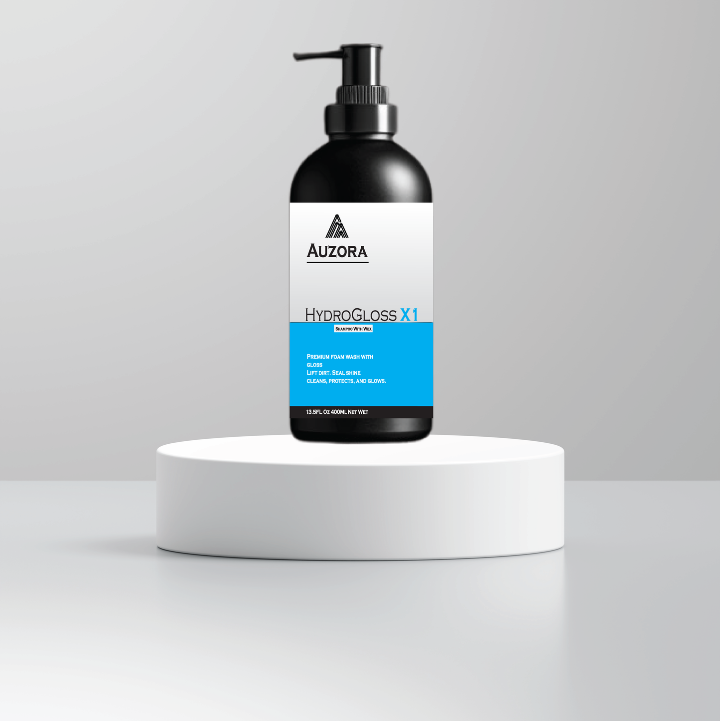 HydroGloss X1 – Car Shampoo with Wax (400ml)