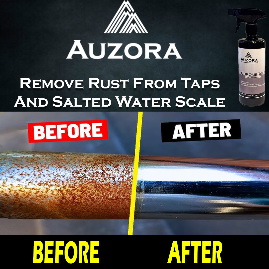 Auzora ChromeReign CL – Chrome Cleaner & Shiner (400ml)