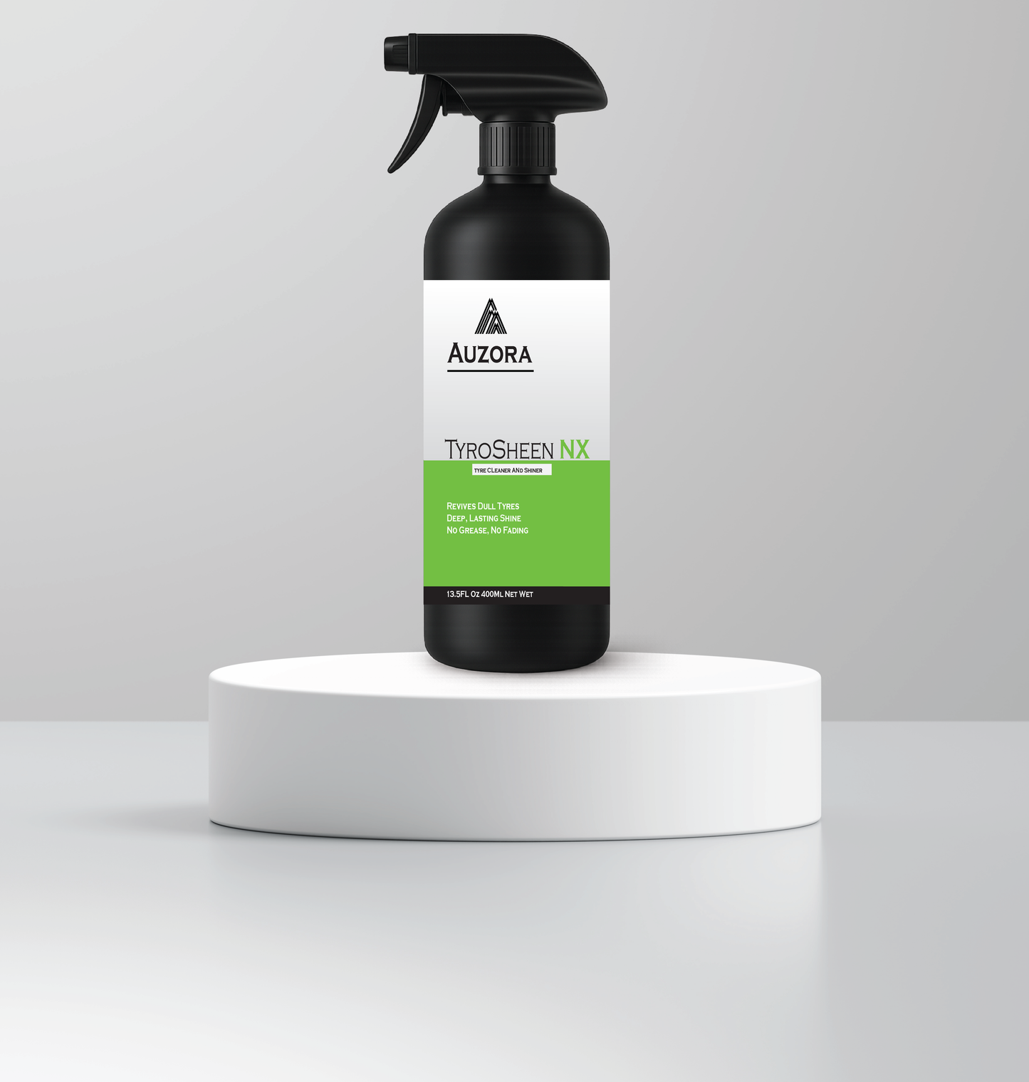 Auzora TyroSheen NX – Tyre Cleaner & Shiner (400ml)